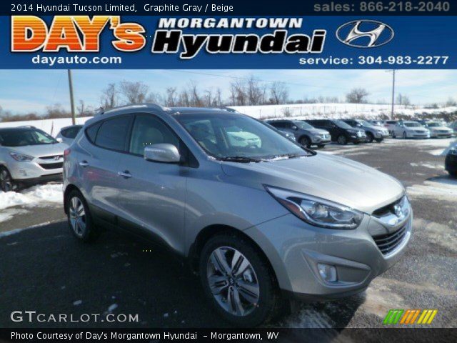 2014 Hyundai Tucson Limited in Graphite Gray