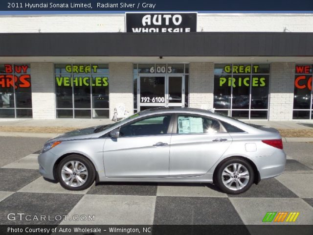2011 Hyundai Sonata Limited in Radiant Silver