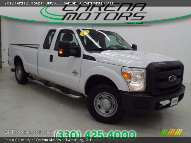 2012 Ford F250 Super Duty XL SuperCab in Oxford White