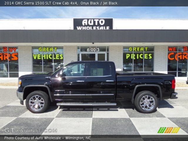 2014 GMC Sierra 1500 SLT Crew Cab 4x4 in Onyx Black