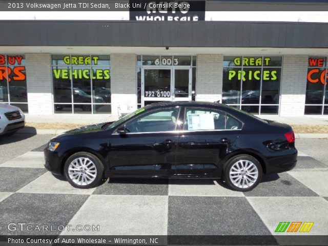 2013 Volkswagen Jetta TDI Sedan in Black Uni