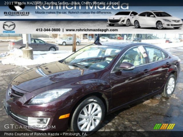2011 Mazda MAZDA6 i Touring Sedan in Black Cherry Metallic