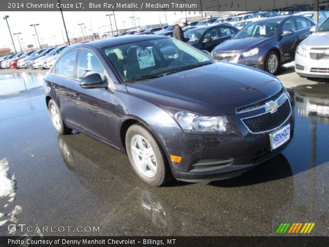 2014 Chevrolet Cruze LT in Blue Ray Metallic