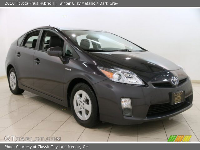 2010 Toyota Prius Hybrid III in Winter Gray Metallic