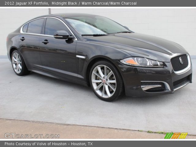 2012 Jaguar XF Portfolio in Midnight Black