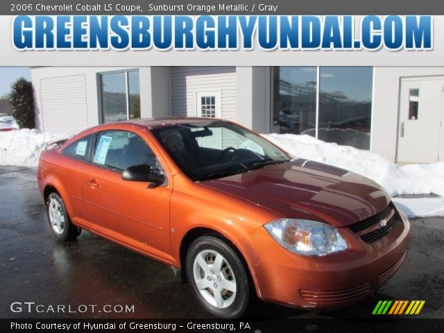 2006 Chevrolet Cobalt LS Coupe in Sunburst Orange Metallic