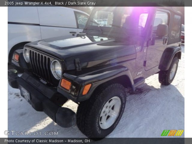 2005 Jeep Wrangler X 4x4 in Black