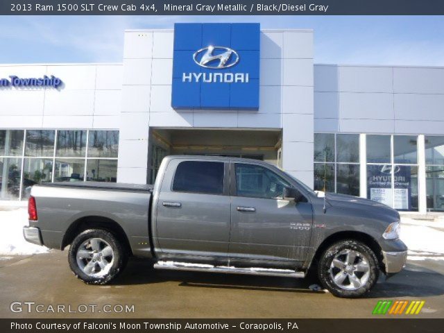 2013 Ram 1500 SLT Crew Cab 4x4 in Mineral Gray Metallic