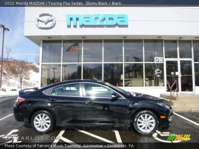 2012 Mazda MAZDA6 i Touring Plus Sedan in Ebony Black