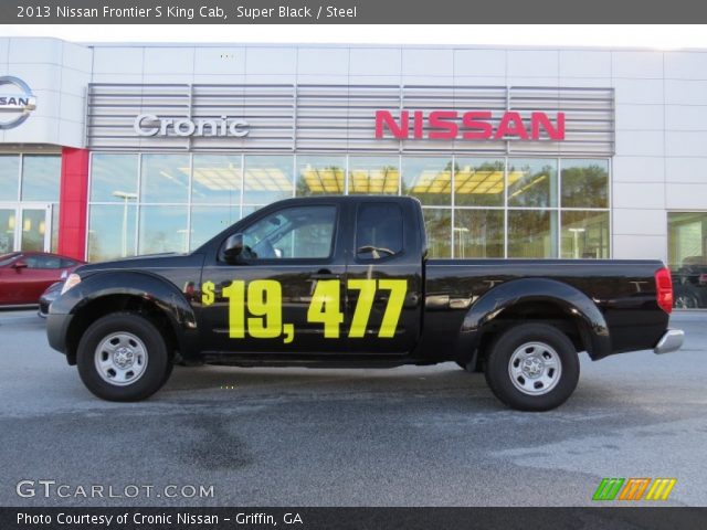 2013 Nissan Frontier S King Cab in Super Black
