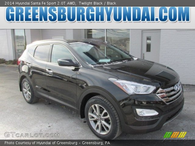 2014 Hyundai Santa Fe Sport 2.0T AWD in Twilight Black