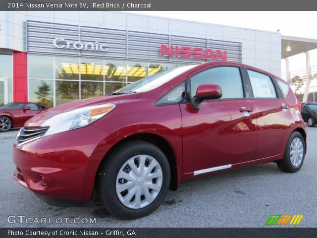 2014 Nissan Versa Note SV in Red Brick