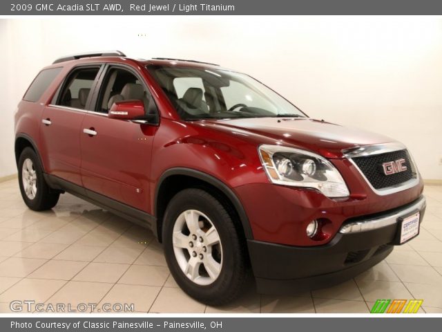 2009 GMC Acadia SLT AWD in Red Jewel