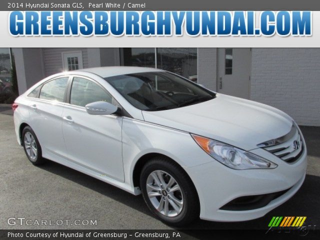 2014 Hyundai Sonata GLS in Pearl White