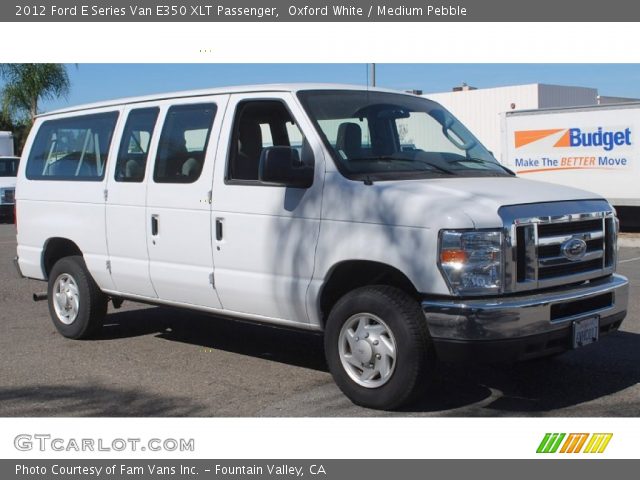 2012 Ford E Series Van E350 XLT Passenger in Oxford White