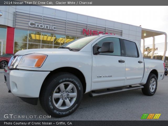 2014 Nissan Titan SV Crew Cab in Glacier White
