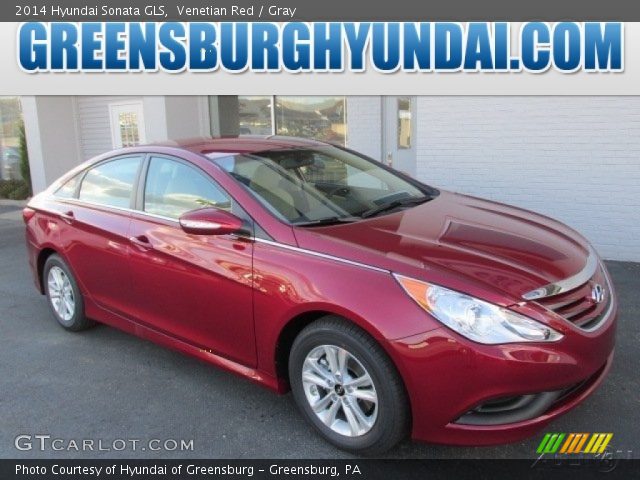 2014 Hyundai Sonata GLS in Venetian Red