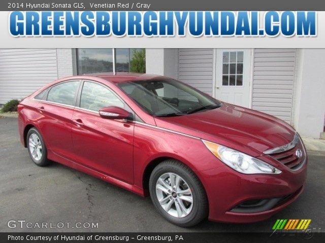 2014 Hyundai Sonata GLS in Venetian Red