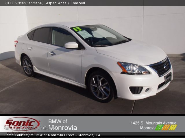 2013 Nissan Sentra SR in Aspen White