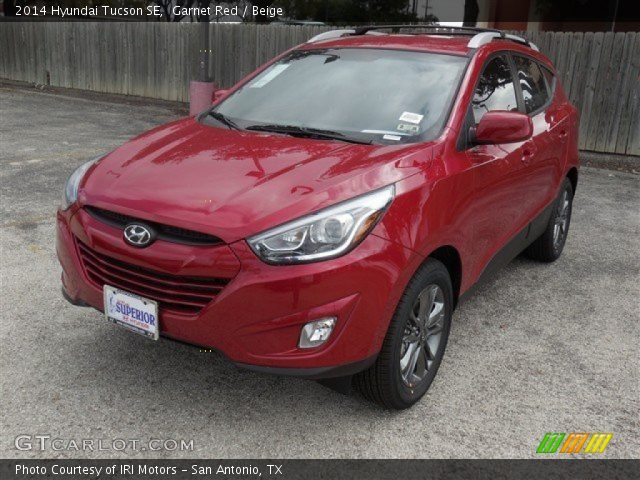 2014 Hyundai Tucson SE in Garnet Red