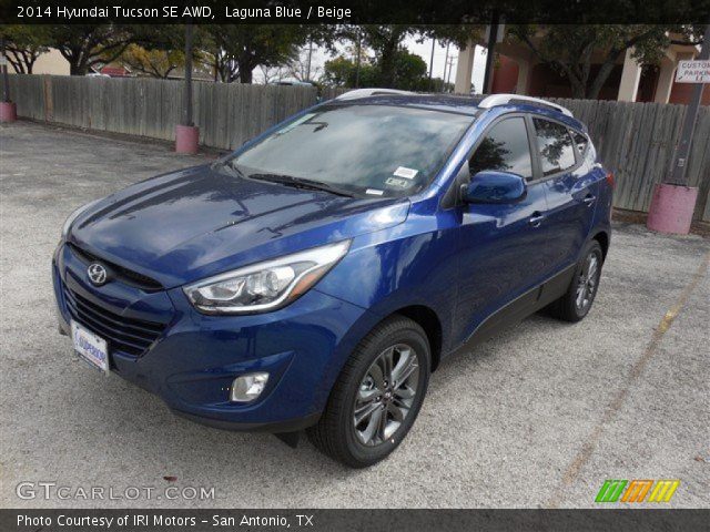 2014 Hyundai Tucson SE AWD in Laguna Blue