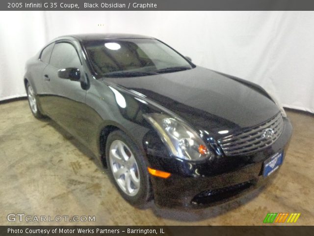 2005 Infiniti G 35 Coupe in Black Obsidian
