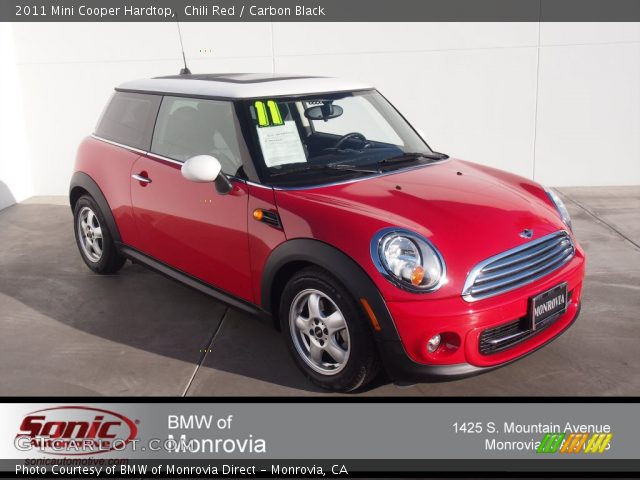 2011 Mini Cooper Hardtop in Chili Red