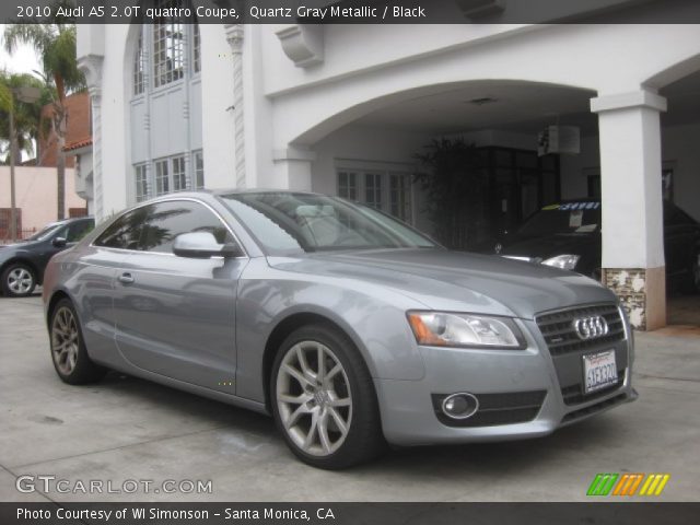 2010 Audi A5 2.0T quattro Coupe in Quartz Gray Metallic