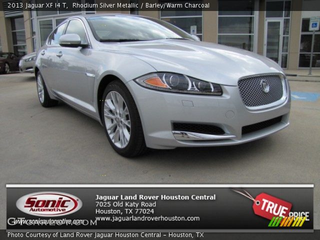 2013 Jaguar XF I4 T in Rhodium Silver Metallic