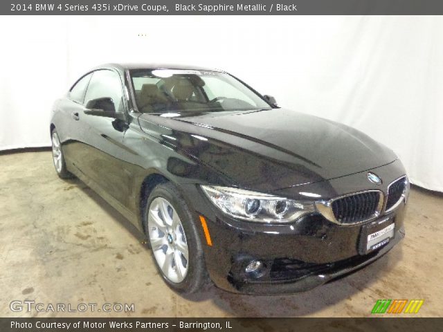 2014 BMW 4 Series 435i xDrive Coupe in Black Sapphire Metallic