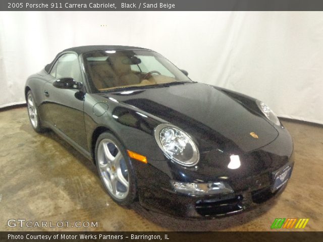 2005 Porsche 911 Carrera Cabriolet in Black