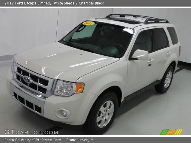2012 Ford Escape Limited in White Suede