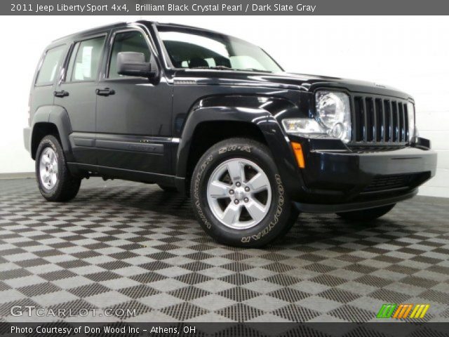 2011 Jeep Liberty Sport 4x4 in Brilliant Black Crystal Pearl