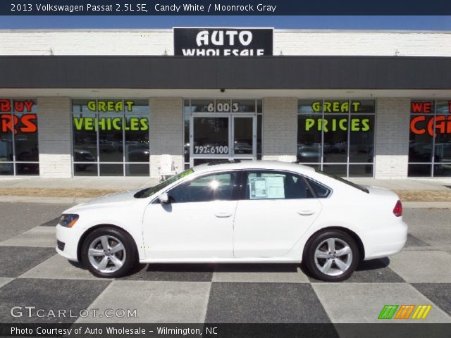 2013 Volkswagen Passat 2.5L SE in Candy White