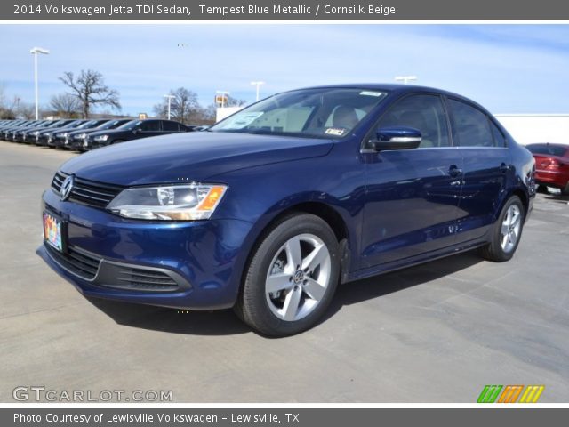 2014 Volkswagen Jetta TDI Sedan in Tempest Blue Metallic