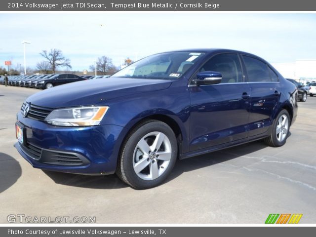 2014 Volkswagen Jetta TDI Sedan in Tempest Blue Metallic