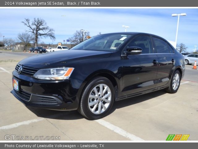 2014 Volkswagen Jetta SE Sedan in Black