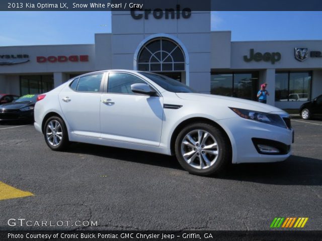2013 Kia Optima LX in Snow White Pearl