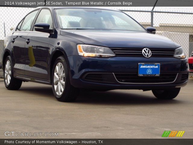 2014 Volkswagen Jetta SE Sedan in Tempest Blue Metallic