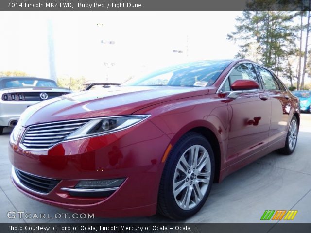 2014 Lincoln MKZ FWD in Ruby Red