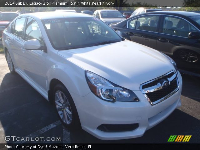 2014 Subaru Legacy 2.5i Premium in Satin White Pearl