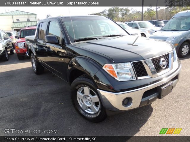 2008 Nissan Frontier SE Crew Cab in Super Black