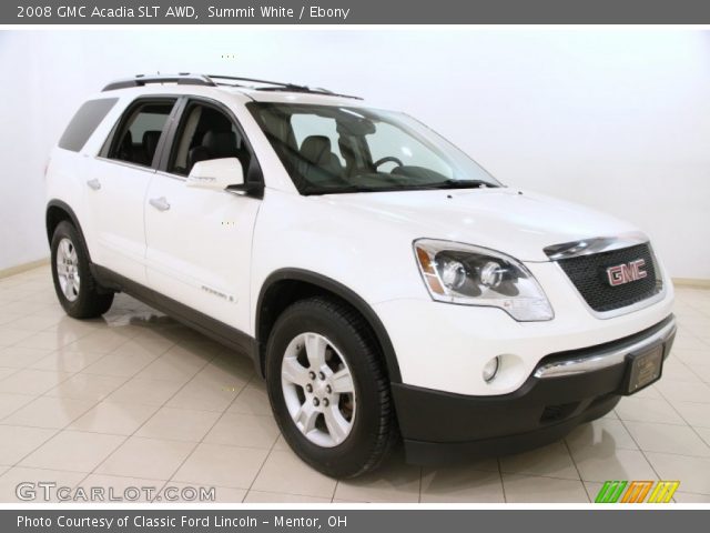 2008 GMC Acadia SLT AWD in Summit White