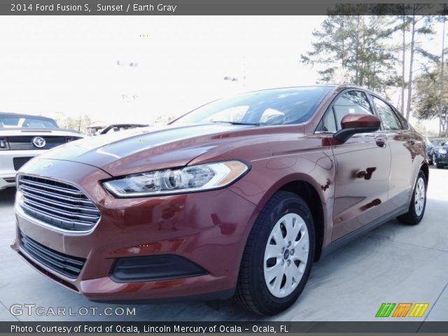 2014 Ford Fusion S in Sunset