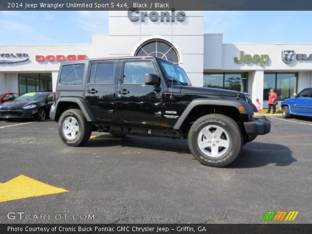 2014 Jeep Wrangler Unlimited Sport S 4x4 in Black
