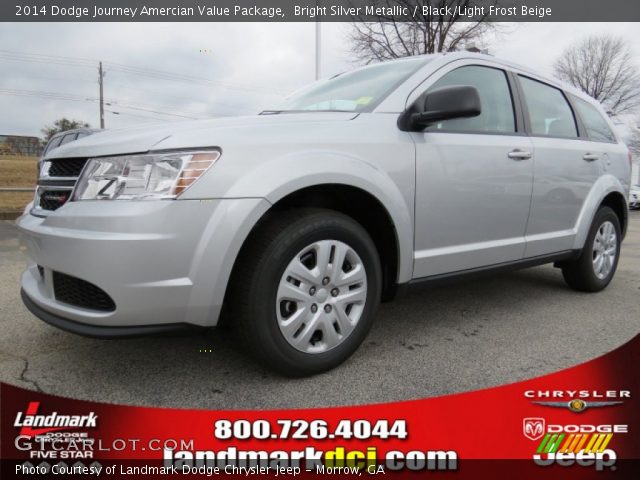 2014 Dodge Journey Amercian Value Package in Bright Silver Metallic
