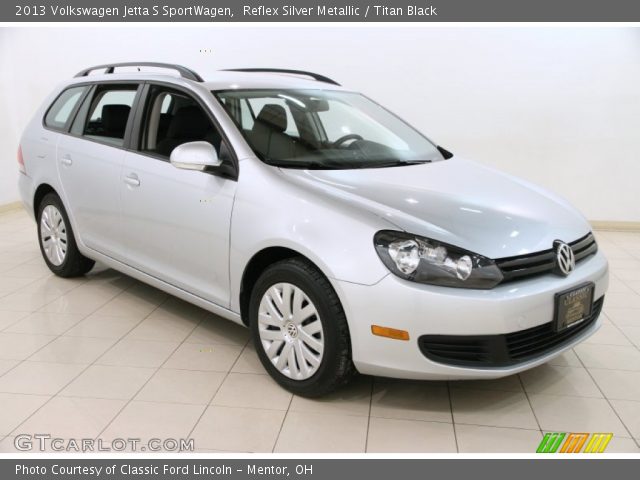 2013 Volkswagen Jetta S SportWagen in Reflex Silver Metallic