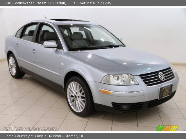 2002 Volkswagen Passat GLS Sedan in Blue Silver Metallic