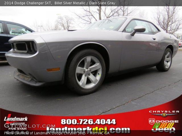 2014 Dodge Challenger SXT in Billet Silver Metallic