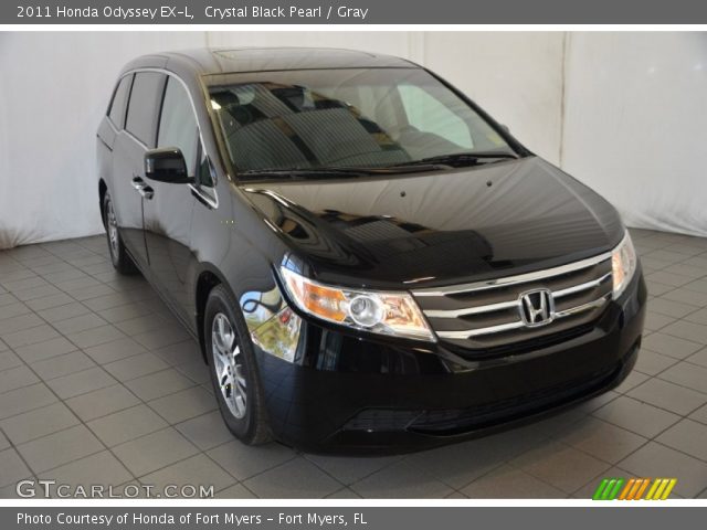 2011 Honda Odyssey EX-L in Crystal Black Pearl